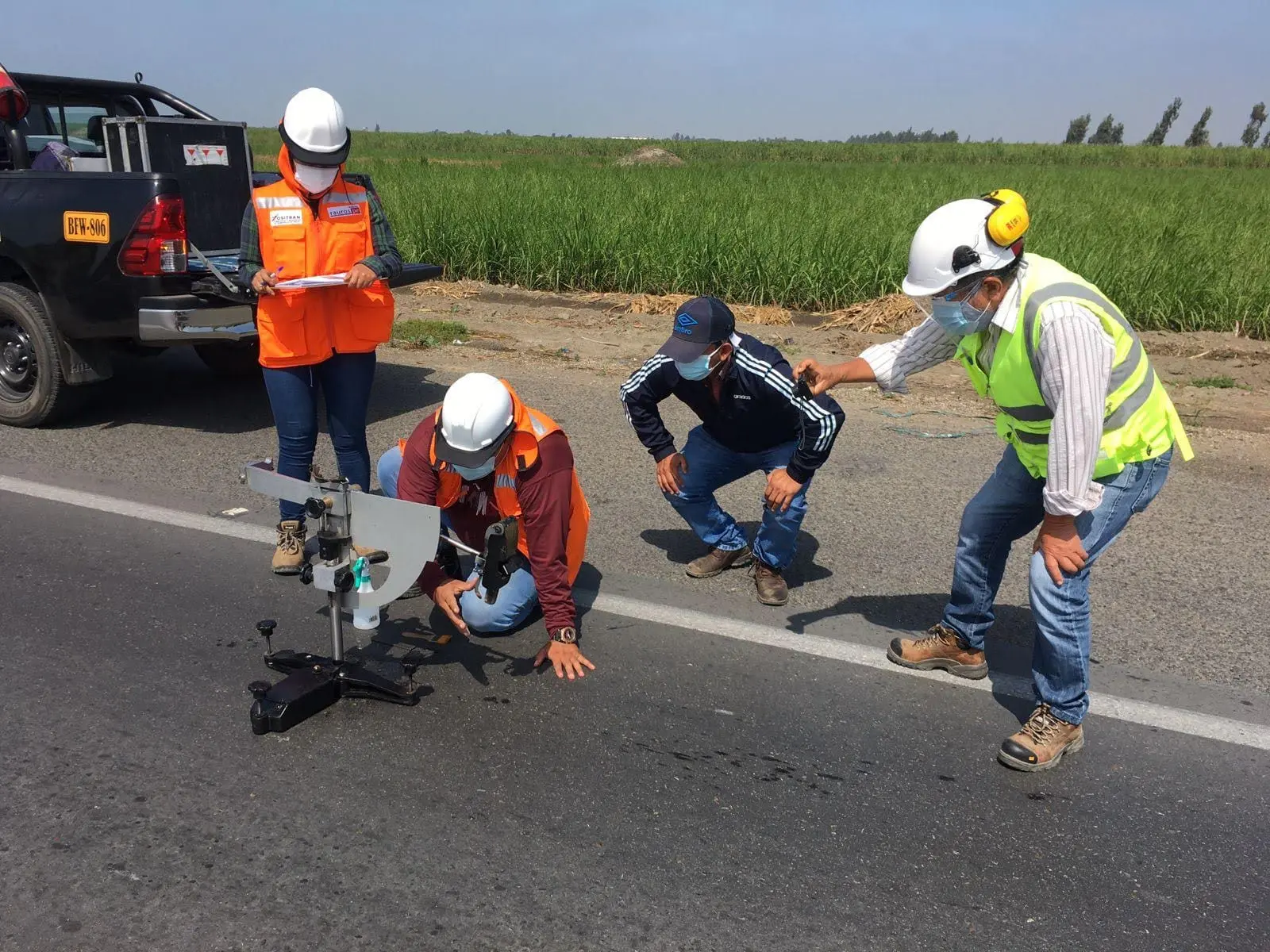 SERVICIO DE Ensayos de pendulo de fricción